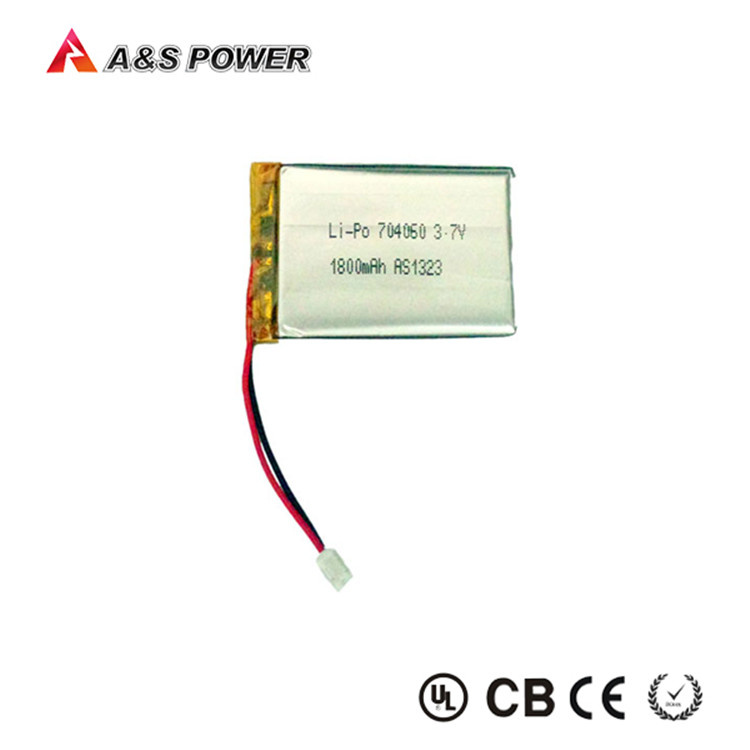 1800mAh 7.4V Lithium Polymer Battery 704060 Battery