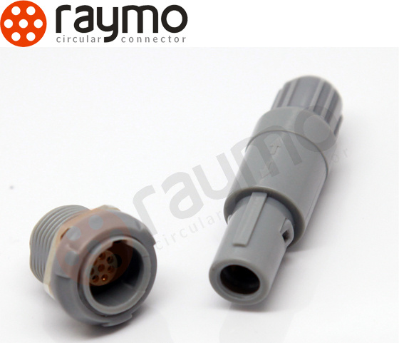 8 Pin Pag Electrical Circular Push Pull Medical Connector