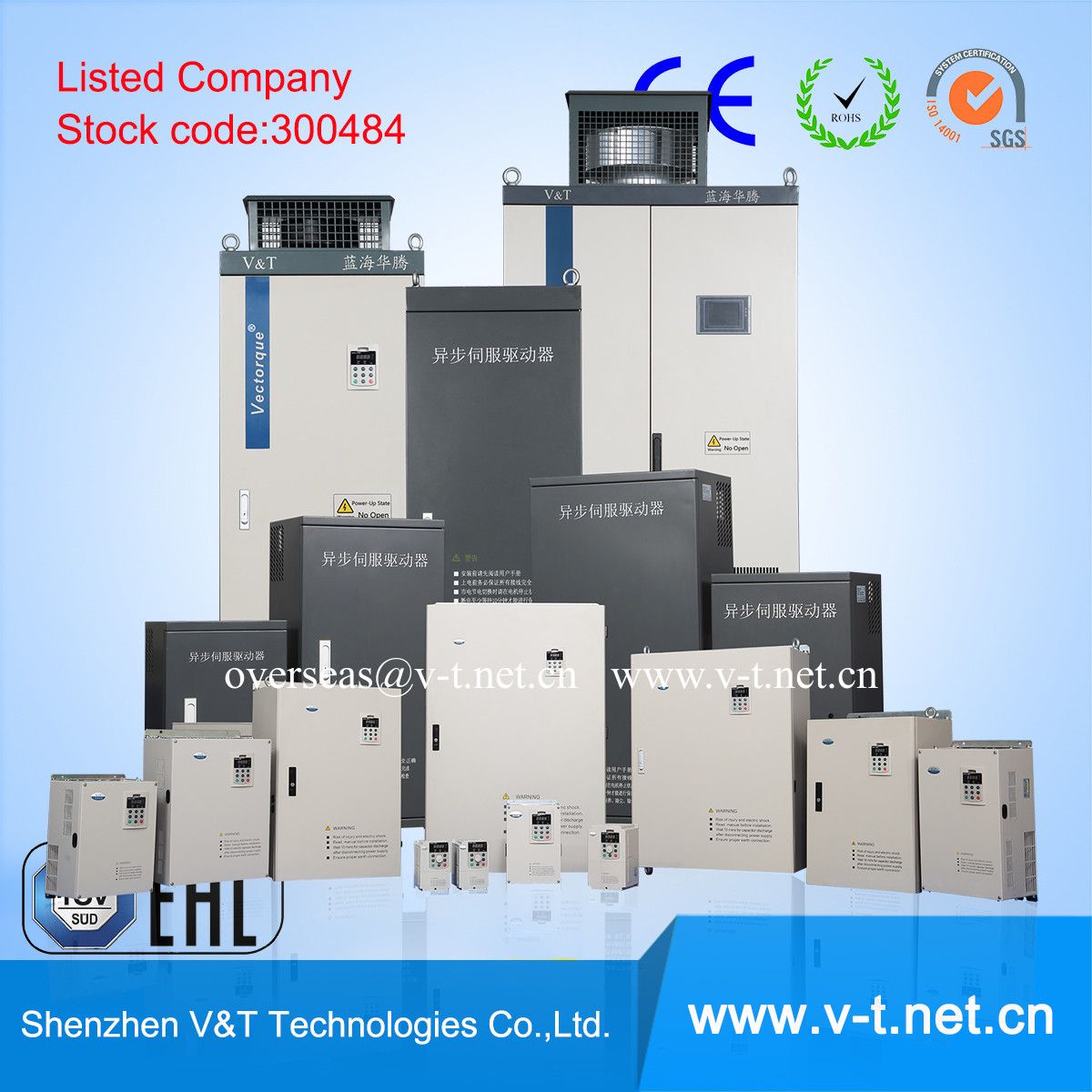 Frequency Conveters 550kw V5-H Reliable AC Drive Tested Reliable Long Useful Life