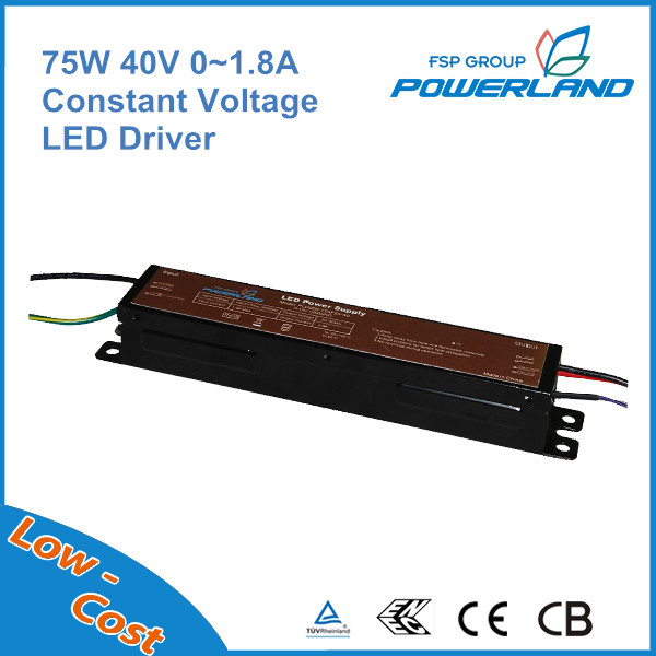 75W 40V Constant Voltage Dimmable LED Power Supply