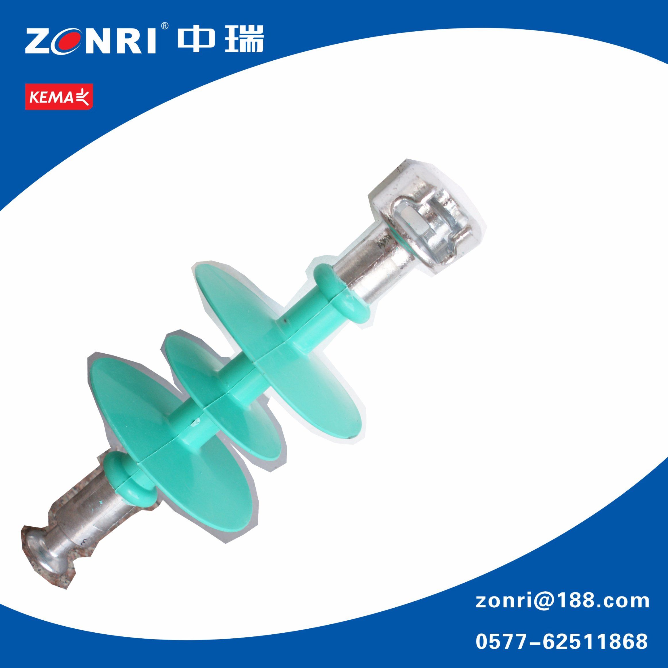 Green Color 10kv 100kn Composite Insulator