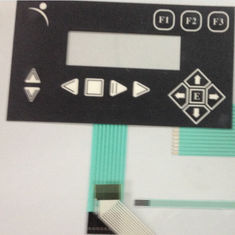 Push Button Membrane Switch Keypad F150 Overlay with Transparent LCD Window