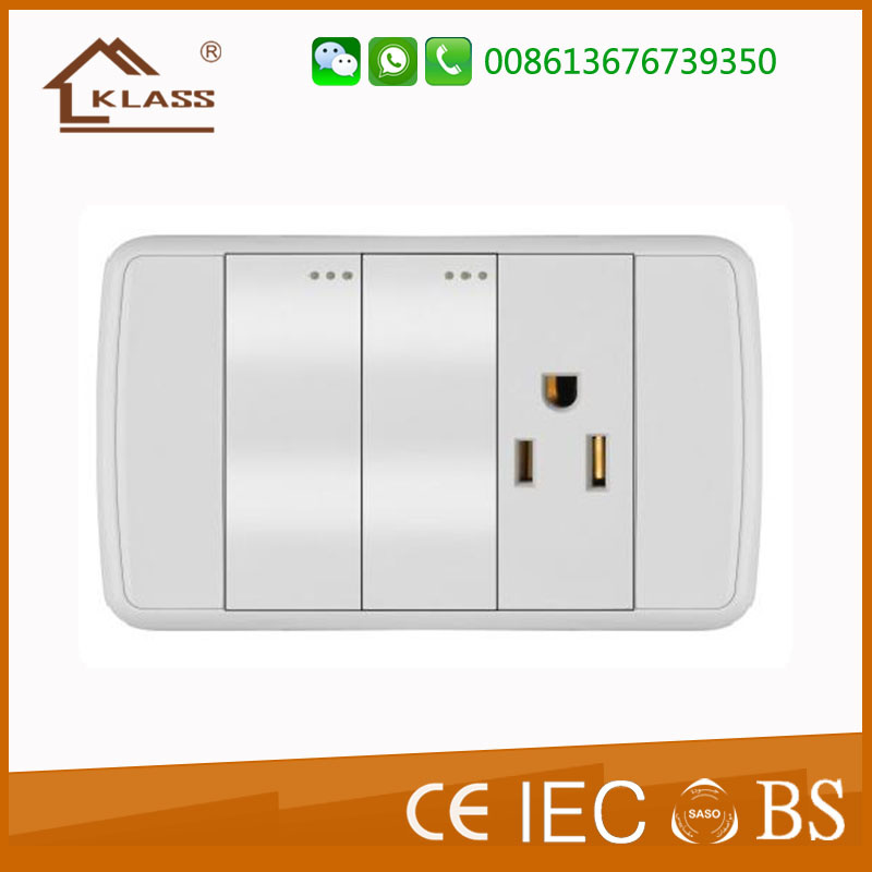 Wenzhou Factory Manufacture 2gang +3 Pole Socket