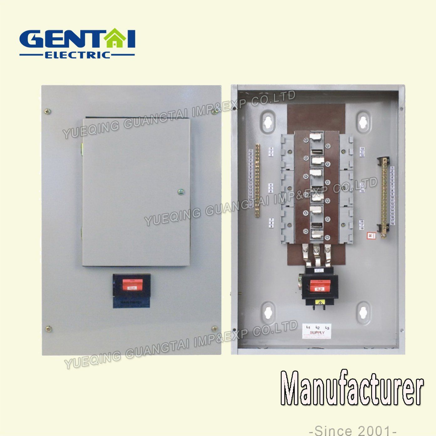 Good Quality Three Phase Tpn 4way 6way 8way 10way 12way 100A Gmem Plug in Distribution Box