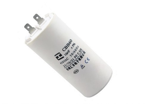 (CBB60) Motor Run Capacitor with 2 Pins