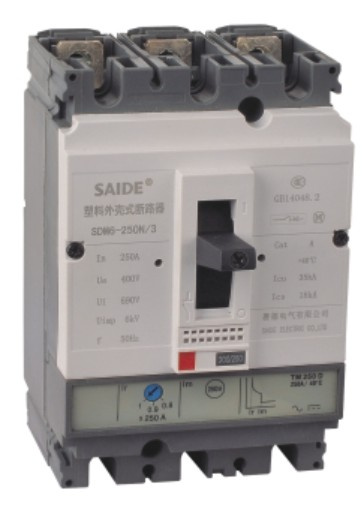 Sdm6 Series Low Voltage Moulded Case  Circuit Breaker (250A)