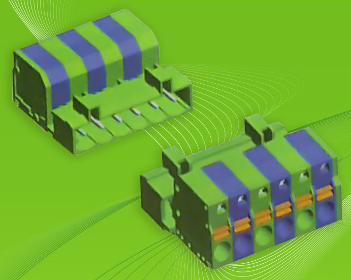 Screwless Plugable Terminal Block for Wire to Wire Connection