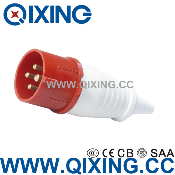 IEC Cee 63A Industrial Plug and Socket 2p+E 220-240V
