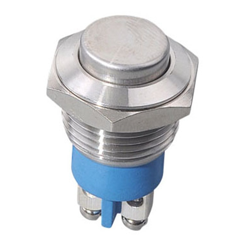 16mm Screw Type Electric Metal Momentary Push Button Switch
