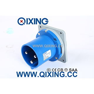 Cee/IEC63A 3p European Standard Panel Mounted Plug