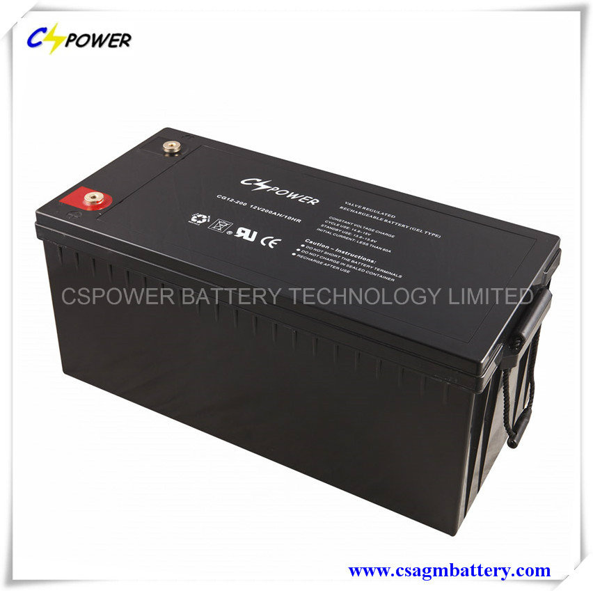 Deep Cycle Battery Solar Gel Battery 12V38ah for Solar Storage