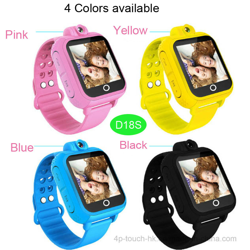 3G/WCDMA Kids GPS Tracker Watch with Video Calling (D18S)
