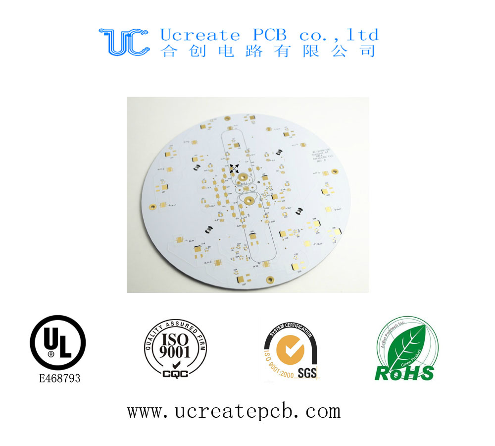 Immersion Gold Aluminum PCB Board with UL Us&Canada
