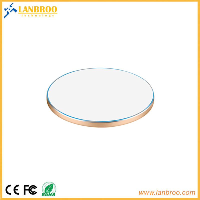 Super Slim Metal Wireless Charger Pad Fast Charging iPhone 8/X/8plus/S8/S9/Note5/Note7 etc.