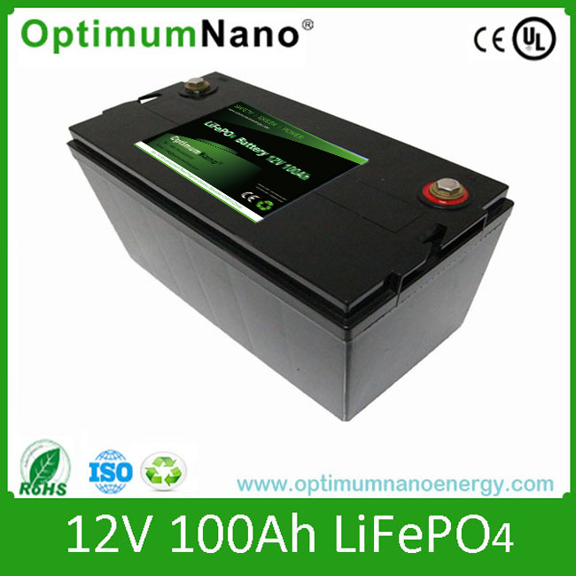Deep Cycle 12V 100ah Lithium Ion Battery with BMS