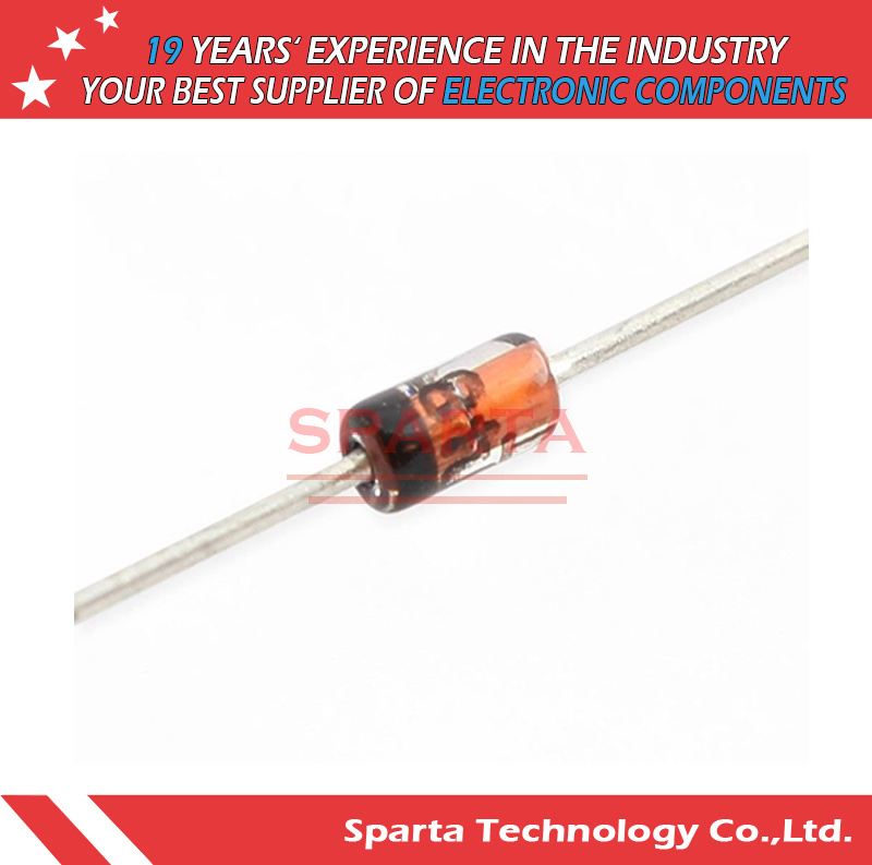 1n4148 Diode Gen Purp 100V 200mA Do35 Rectifier Diode