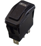 Sealed to IP67 Protection, Double LEDs, on-on, or on-off-on Rocker Switch