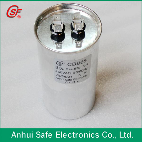 Cbb65r 450 VAC Cbb65 Capacitor 12.5UF