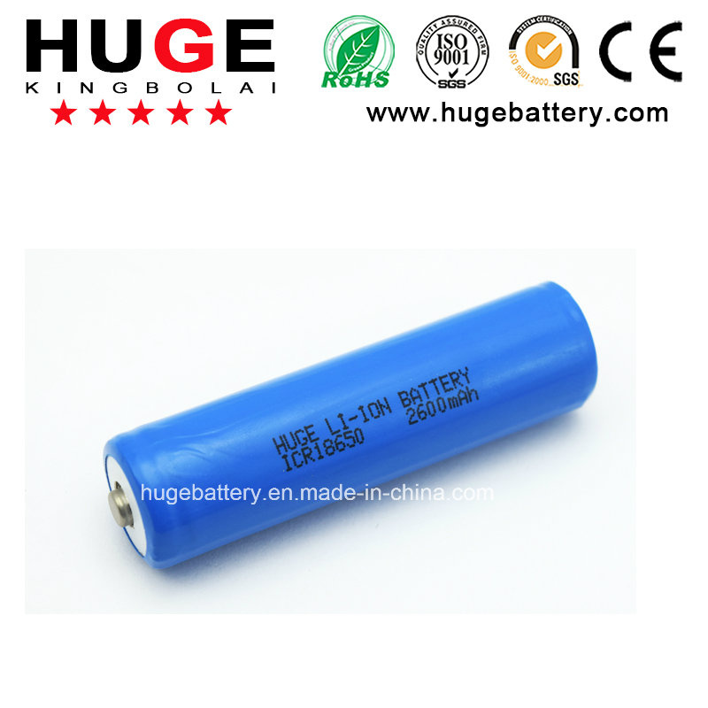 High Quality 3.7V Rechargeable Lithium 18650 Battery
