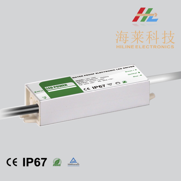 10W LED IP67 Waterproof LED Power Supply LED Driver