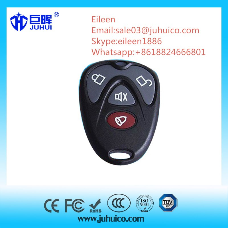 315MHz Motorcycle Alarm System RF Remote with Two Buttons