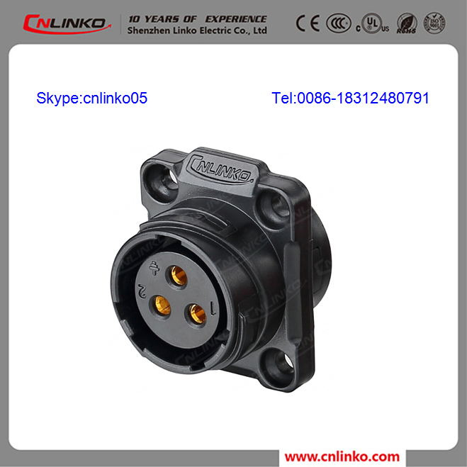 Plastic Shell Watertight 2 Pin Female Connector