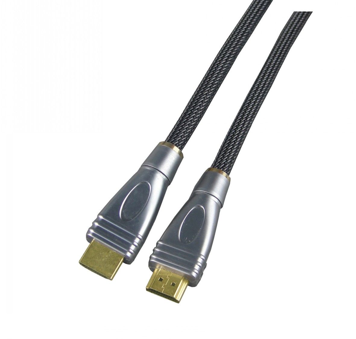 Complete Full Metal Connetor HDMI Cable with Nylon Braid 1.5meter