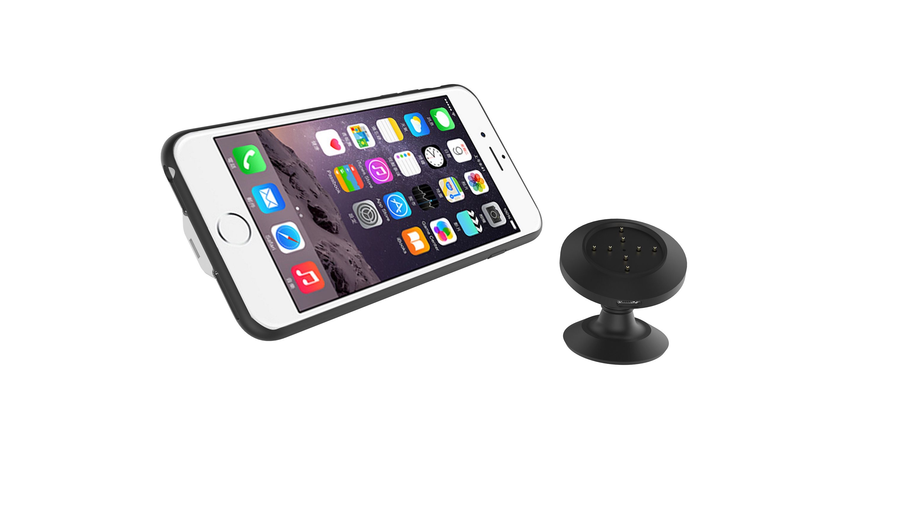 Exclusive Mold Magnetic Wireless Car Charger