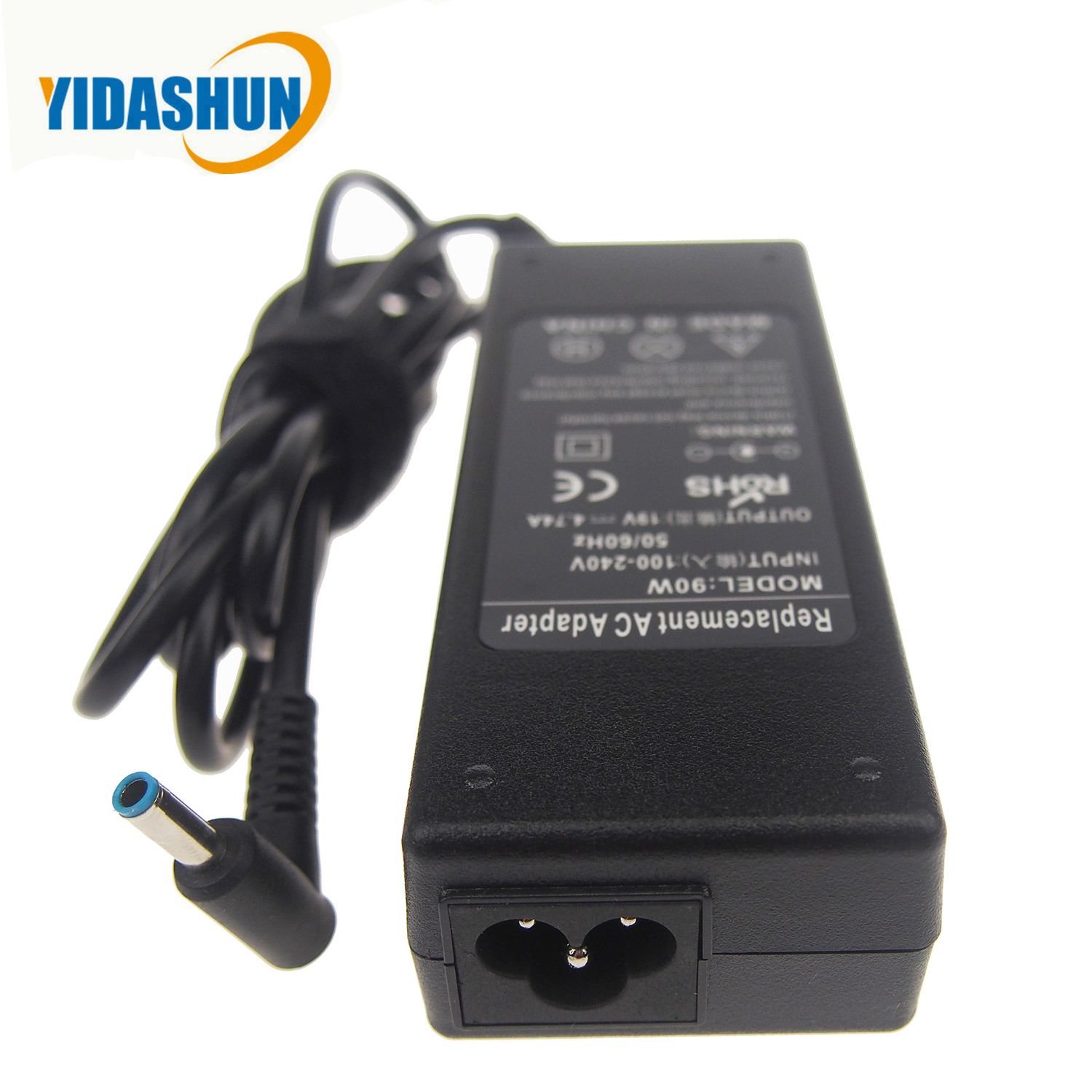 90W Blue Tip AC Laptop Charger Power Adapter for HP/Compaq