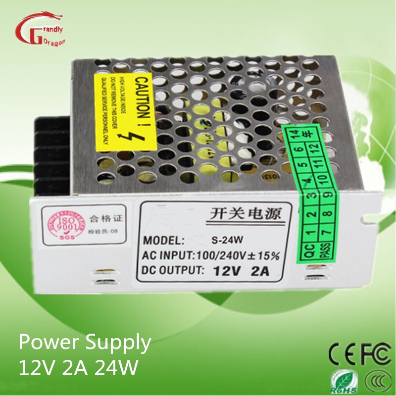 Camera Adapter 24W 12V 2A