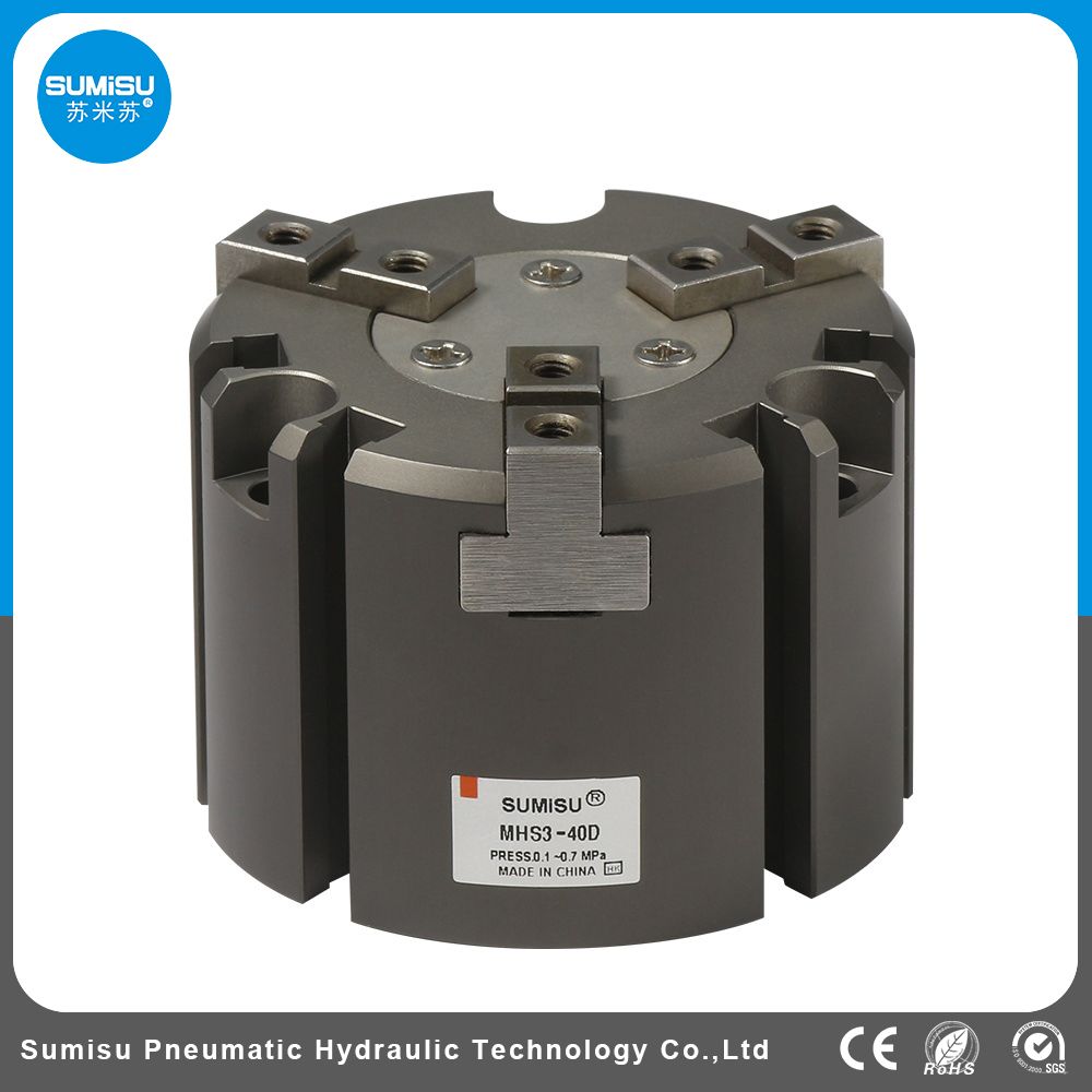 Common Actuator 3-Finger Pneumatic Air Gripper Cylinder