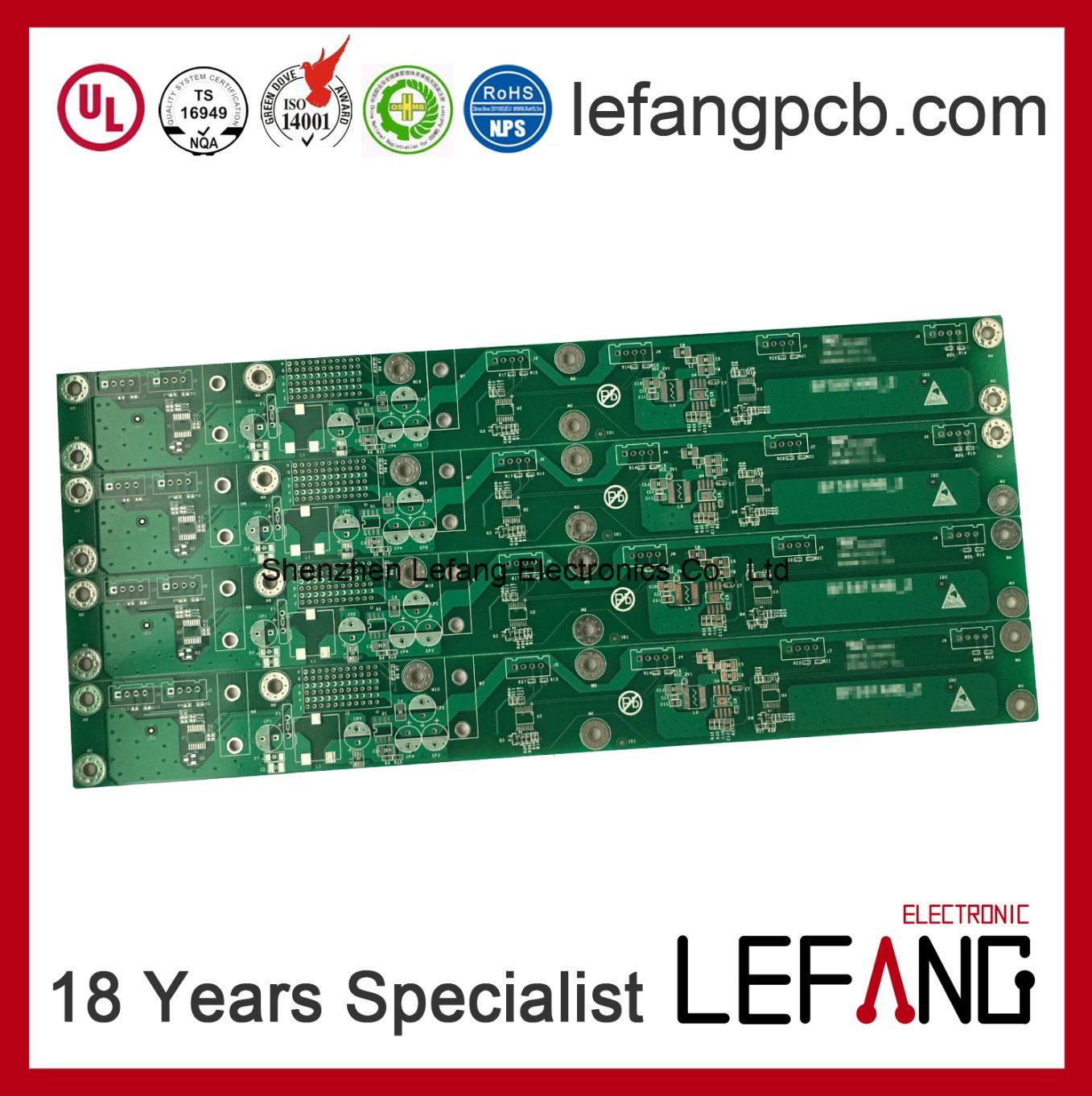 18 Years Printed Circuit Board PCB Manufacturer with Lf-HASL Finish