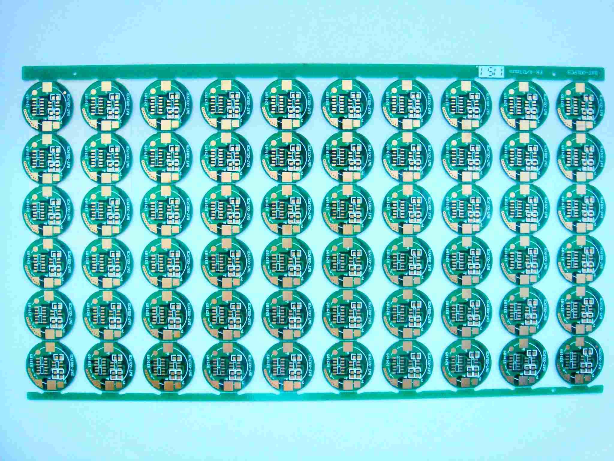 Aluminum PCB with 2 Layer Chemical Au PCB