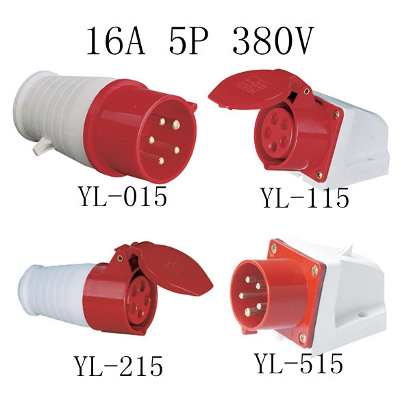 16A 5pin Industrial Plug and Socket