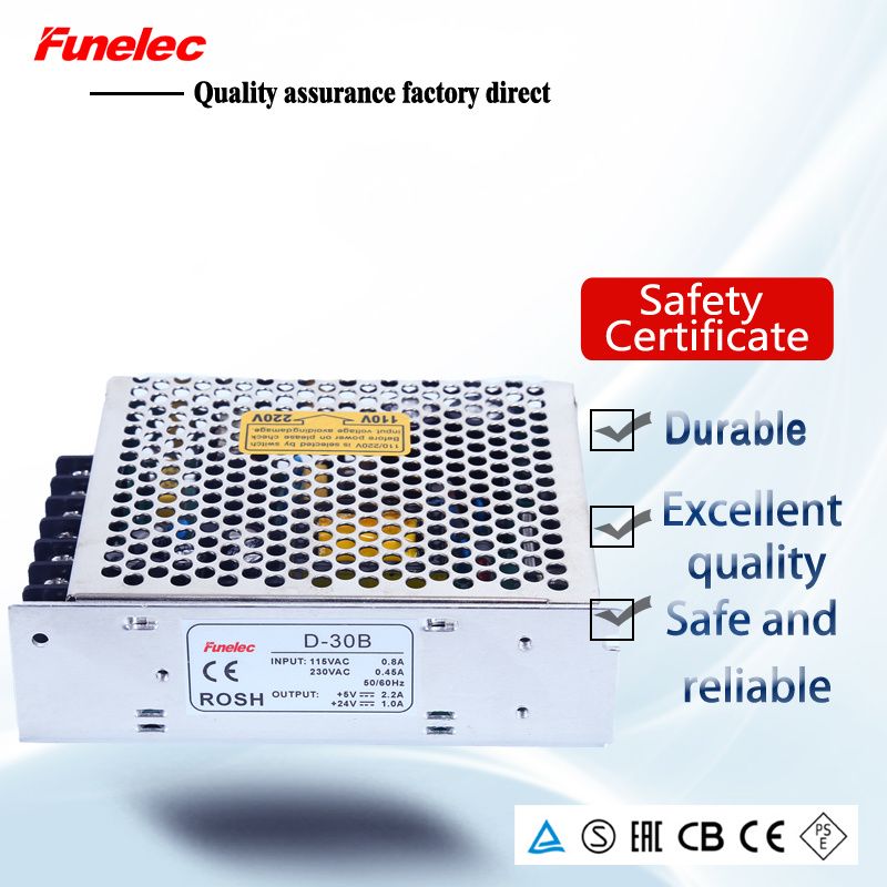 D-30 Double Output Switching LED Power Supply Dual Output PSU