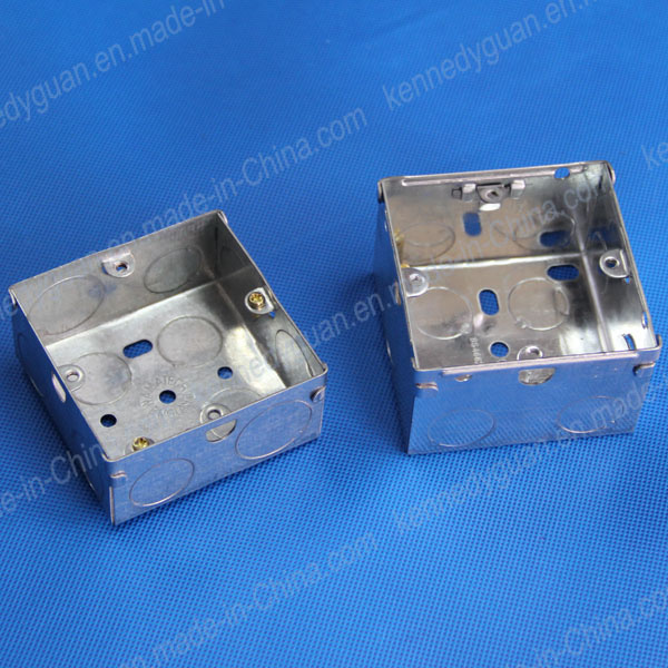 Bs4662 Single Gang 47mm Deep Electrical GI Box