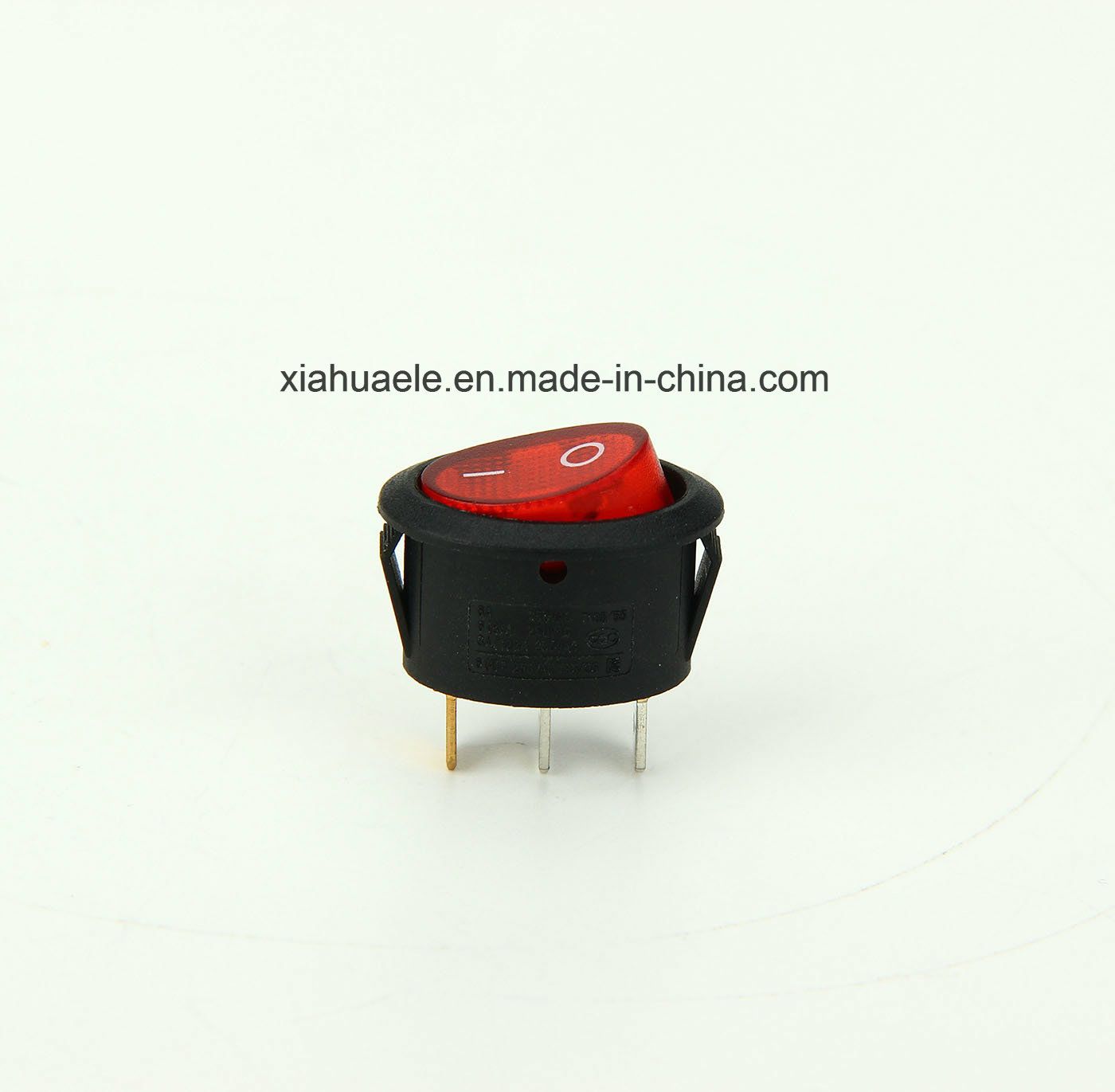 Kcd1-G3n with Light/Without Lamp Oval Electric Rocker Switch