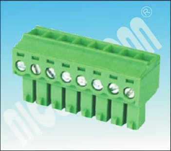 3.81 Pitch Brass Terminal Male DIP Terminal Block 2-24pins