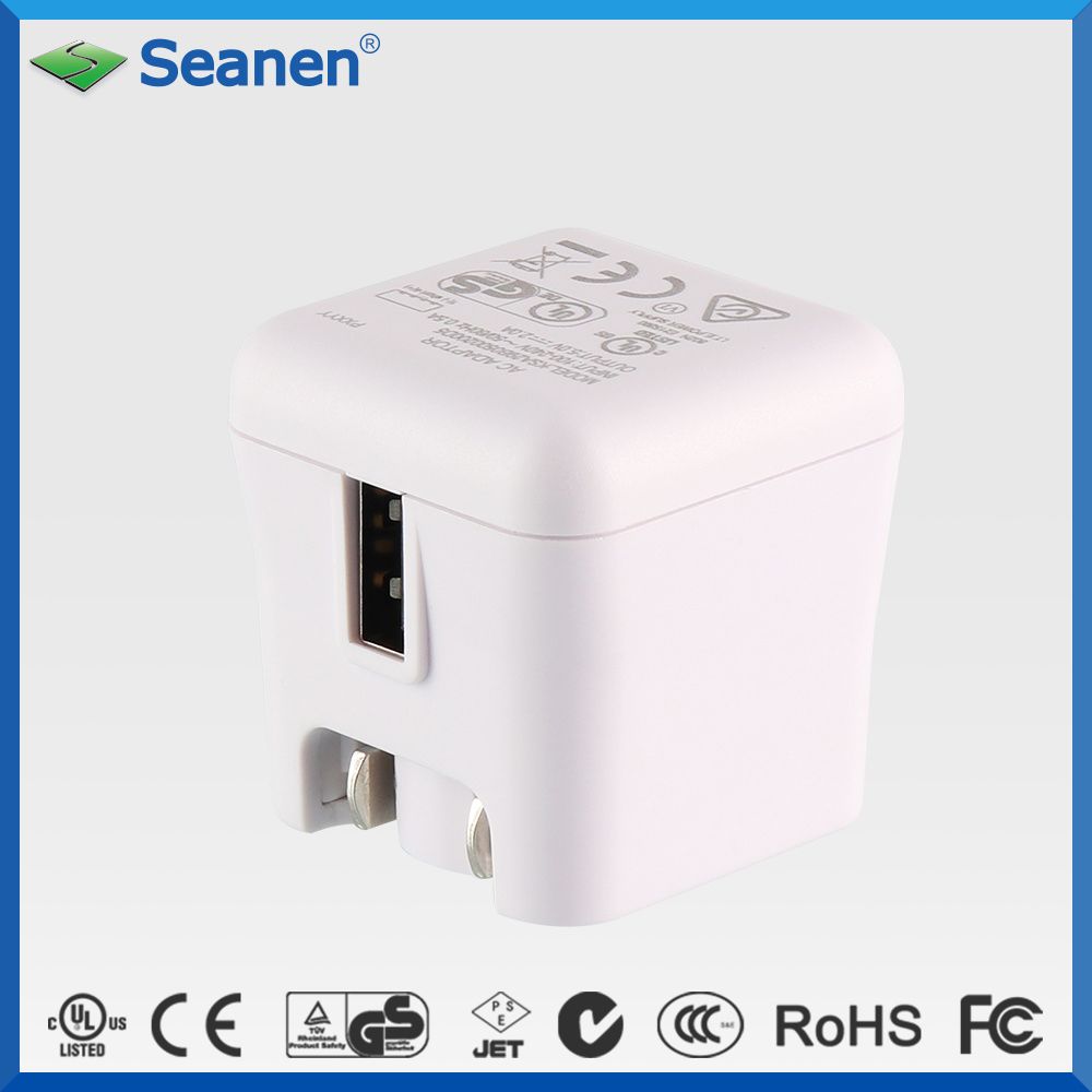 Portable AC DC 5.3V 2A UL Switching Power Adapter