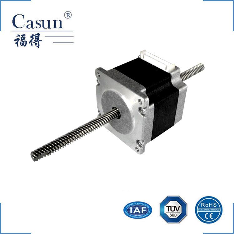NEMA 23 High Torque Threaded Shaft Hybrid Stepper Motor (57SHD0203-01TK)
