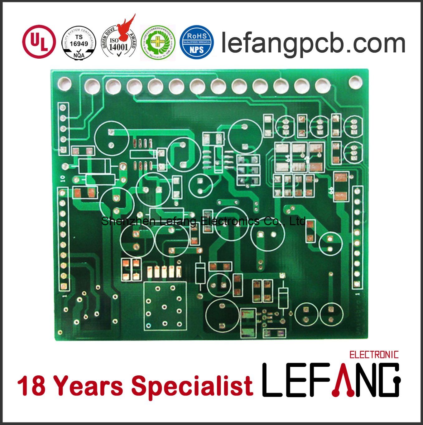 Lead Free HASL PCB Board with Factory Price