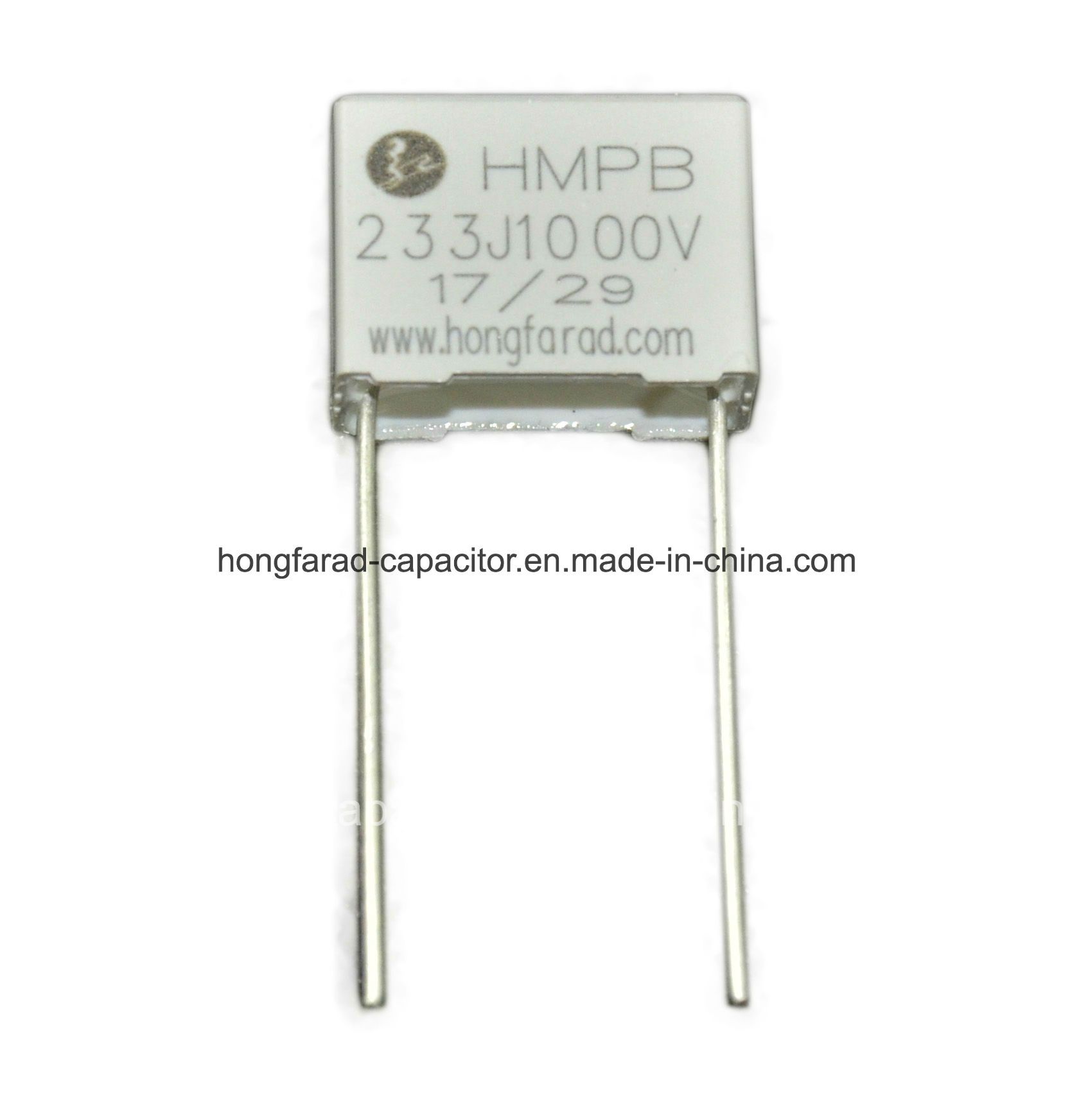 Film Capacitor Metabolized Polypropylene Film Capacitor Box Type Cbb21b Mob