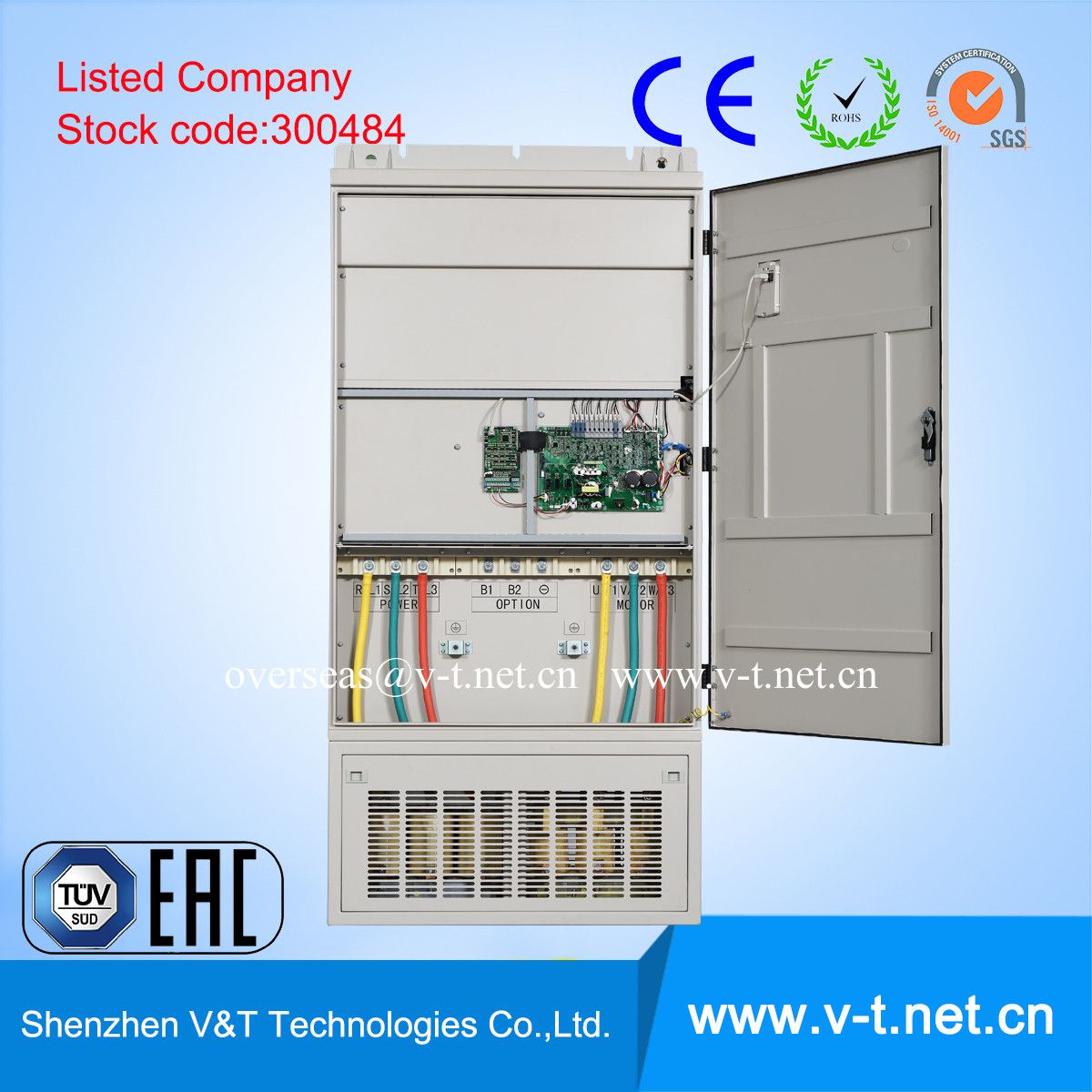V&T V6-H High Quality AC Variable Speed Drive/Torque Control 315 to 3000kw