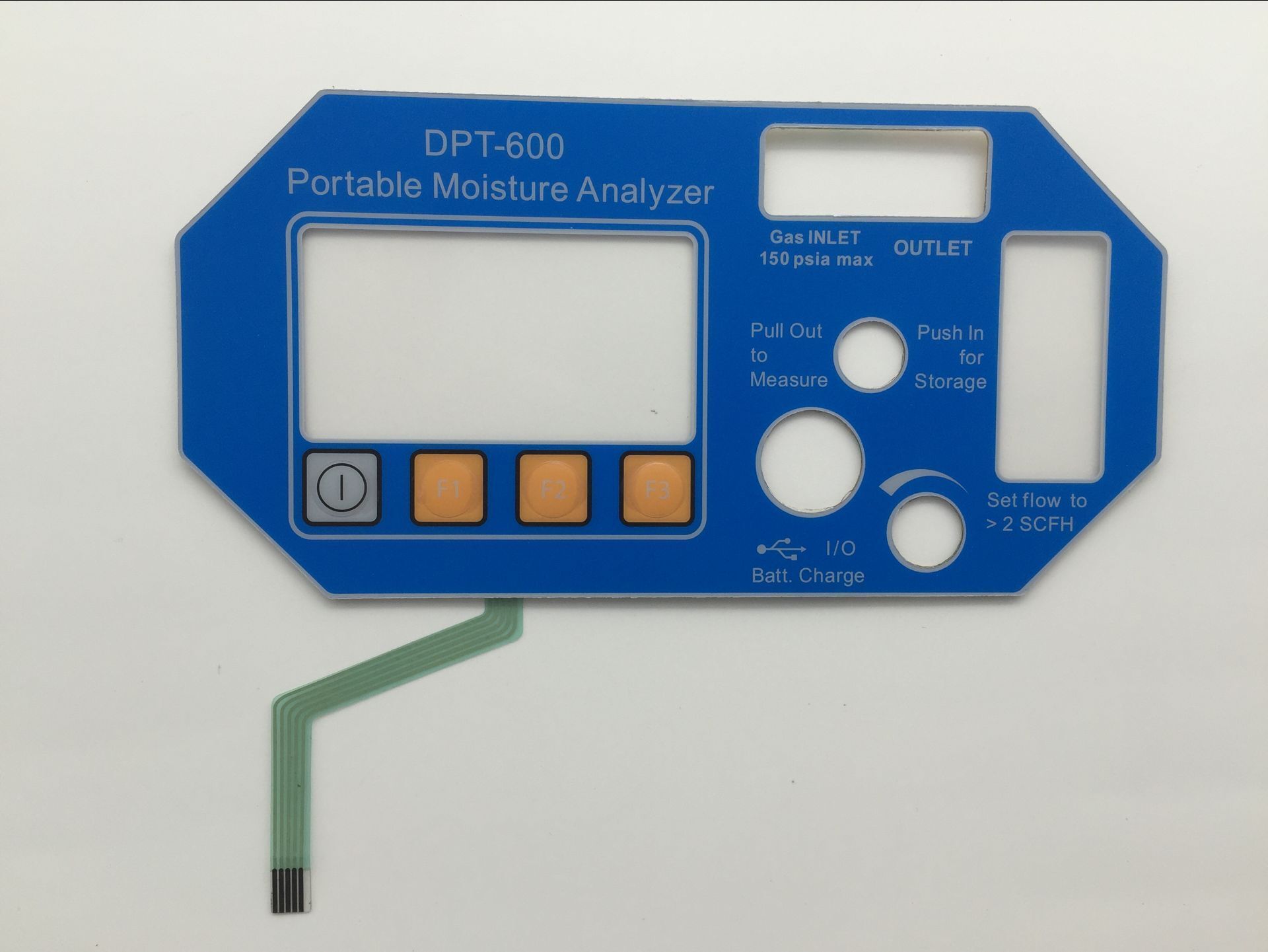 Embossed Keys Metal Dome Tactile LED Membrane Switch Keypad Pane in China