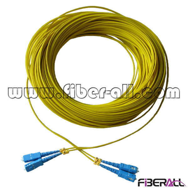 Sc to Sc Sm Optical Fiber Jumper with LSZH Jacket