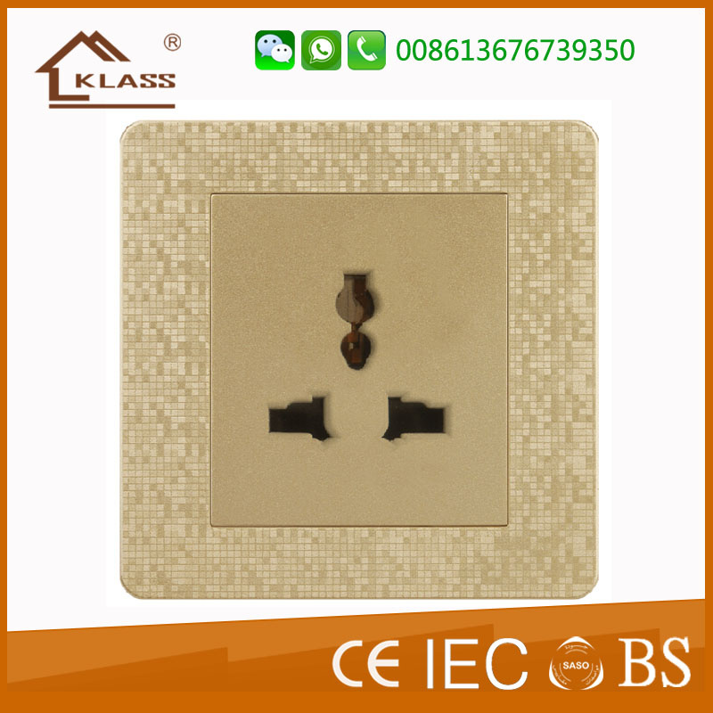 Saudi Arabia Best Selling Mf 13A Wall Switch Socket