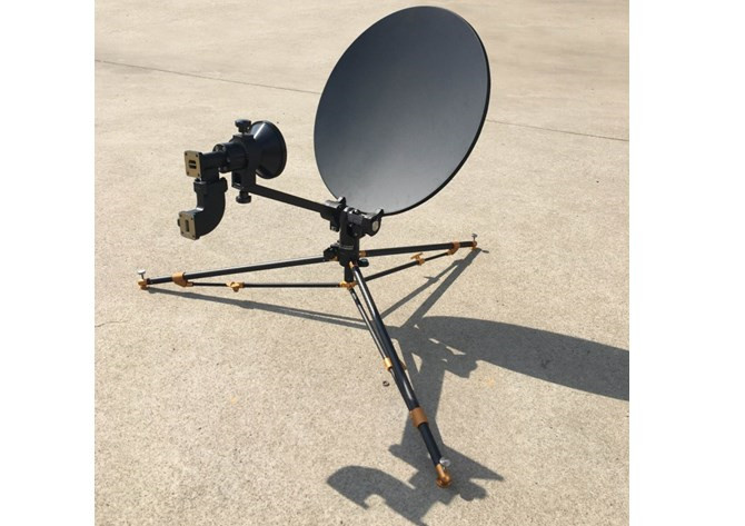 0.4m Carbon Fiber Flyaway Satellite Antenna