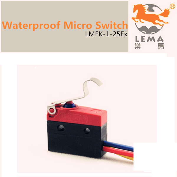 5A 250VAC IP65 Waterproof Micro Switch Lmfk-1-25ex