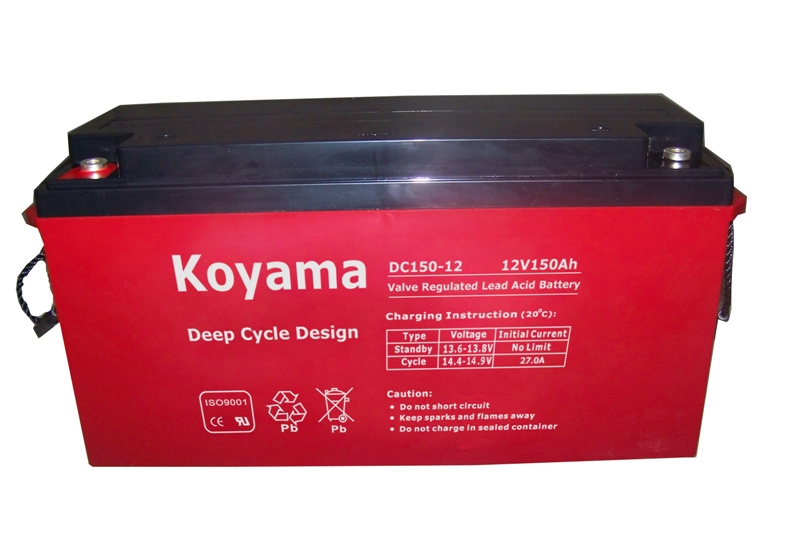 Excellent Quality Solar Deep Cycle Battery 12V150ah