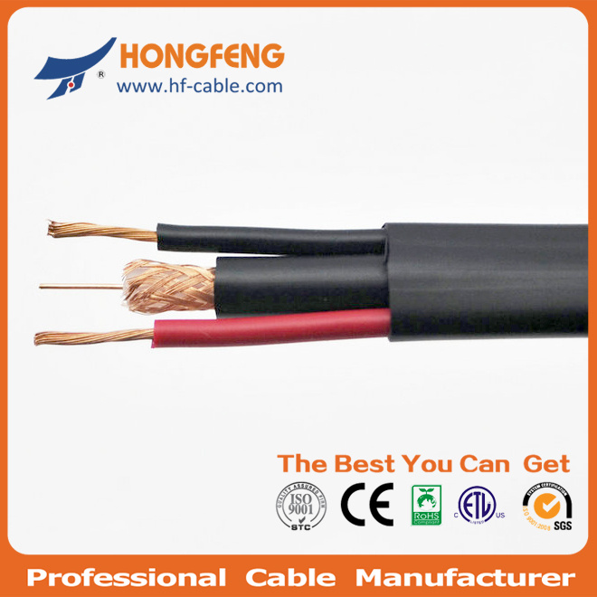 CCTV Cable Rg59 with Power Cable